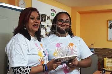 Apoyo de la edila Saro Sosa al proyecto social San Francisco de Asís del Valle de Jinámar (Foto TA)